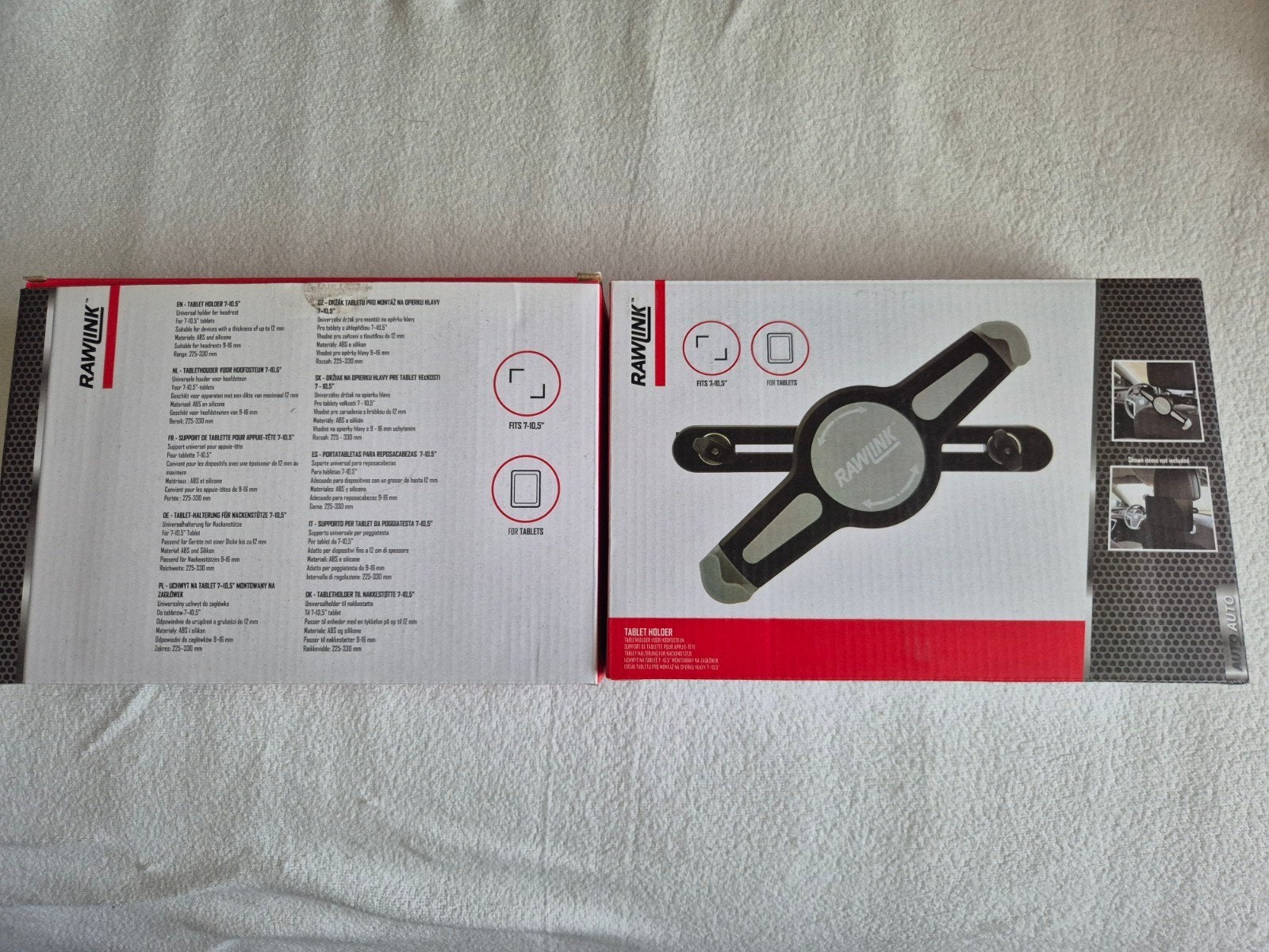 Rawlink Tablet Houder voor Hoofdsteun 7-10.5 inch, Ophalen of Verzenden, Nieuw