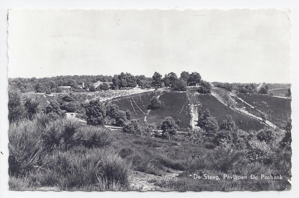 De Steeg De Posbank Oude Gelopen Ansichtkaart ( B7 ), Ophalen of Verzenden, 1960 tot 1980, Gelopen, Gelderland
