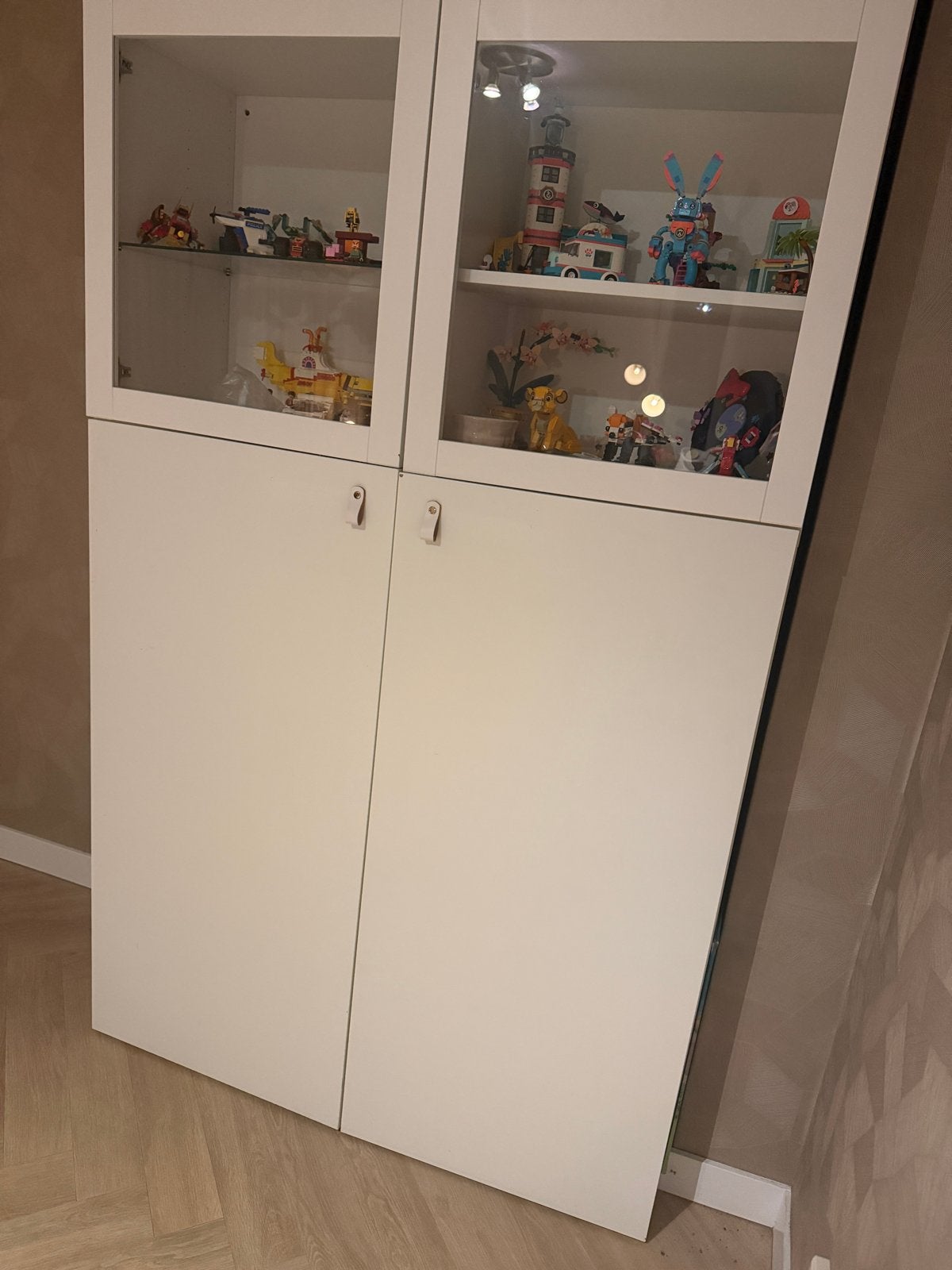 IKEA Besta Vitrinekast - Flexibel en Compleet, Ophalen, Gebruikt, 200 cm of meer, 50 tot 100 cm