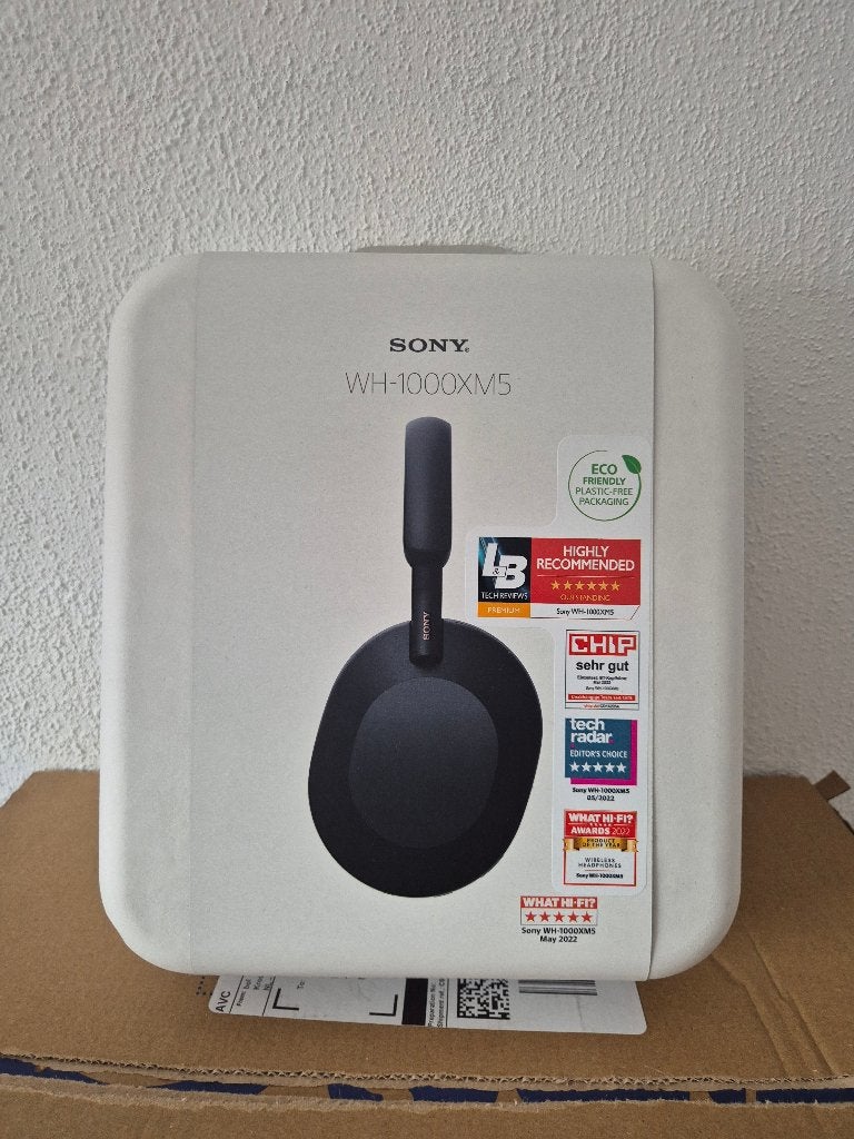 Sony WH-1000XM5 nieuw in doos, Audio, Tv en Foto, Koptelefoons, Nieuw, Ophalen of Verzenden, Zwart, Sony