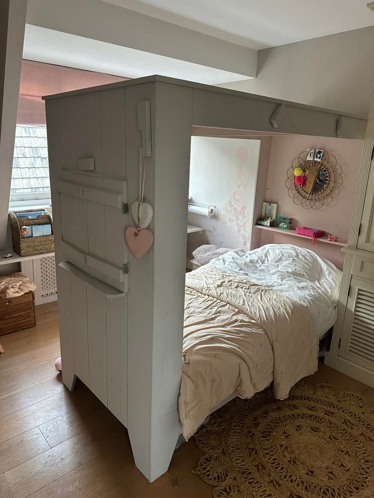 Wood kinderbed, Ophalen of Verzenden, 180 cm of meer, 85 tot 100 cm