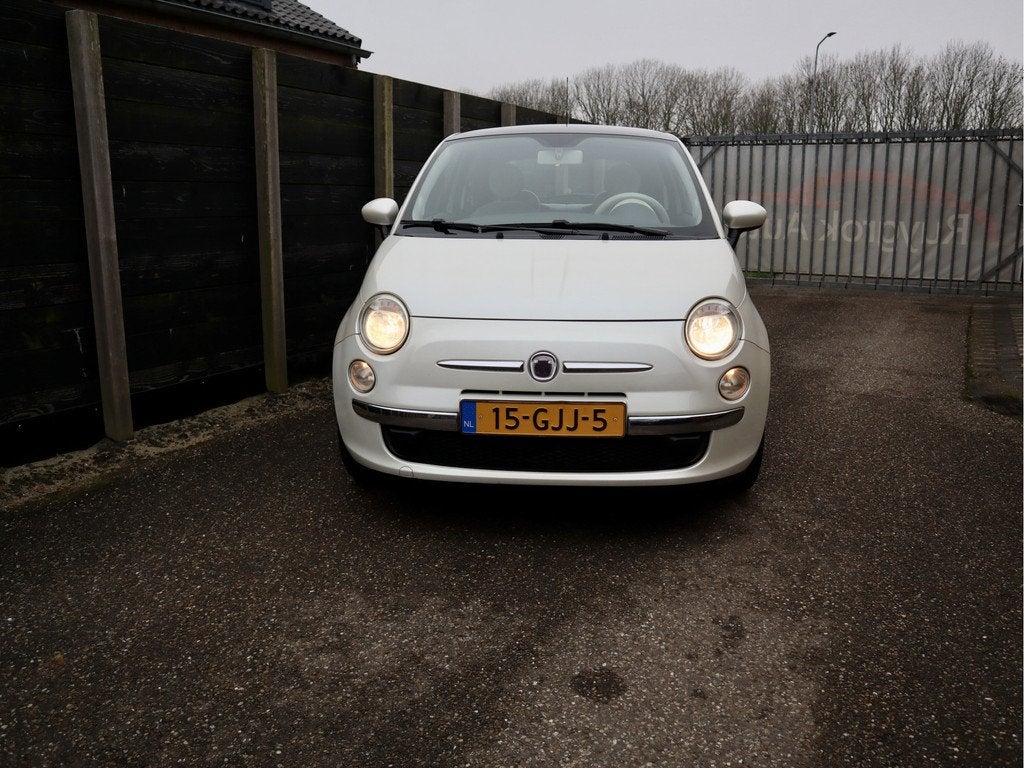 Fiat 500 1.2 Lounge (bj 2008), Voorwielaandrijving, Stof, Gebruikt, 840 kg