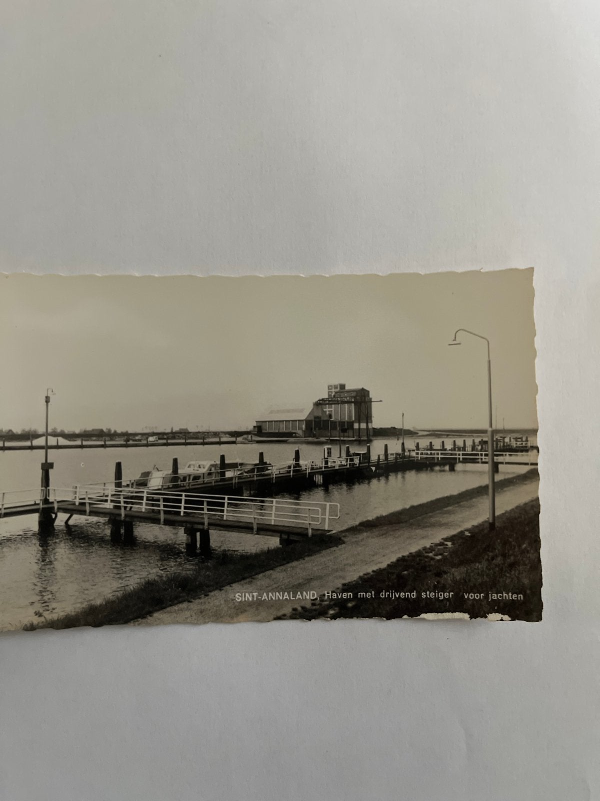 Ansichtkaart Sint-Annaland Haven met steiger, Verzenden, Ongelopen, Zeeland