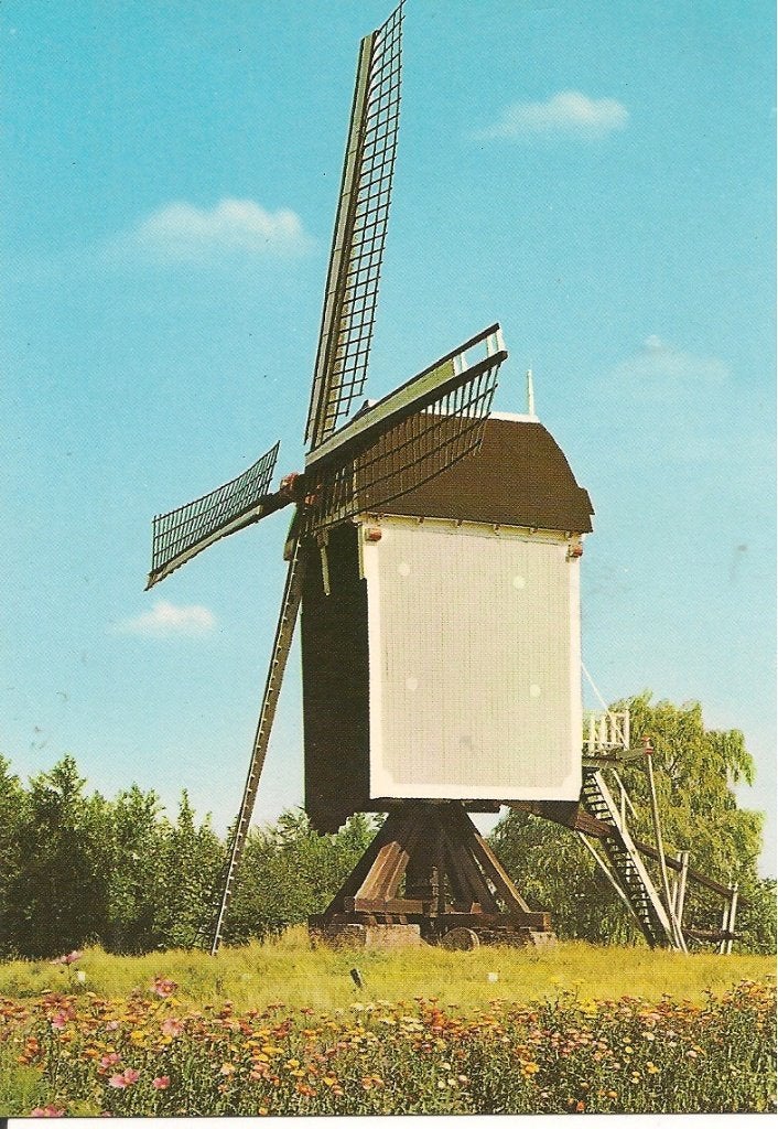 Zundert - De Akkermolen - Open Standerdmolen - Ansichtkaart, Verzamelen, Ansichtkaarten | Nederland, Ongelopen, Noord-Brabant