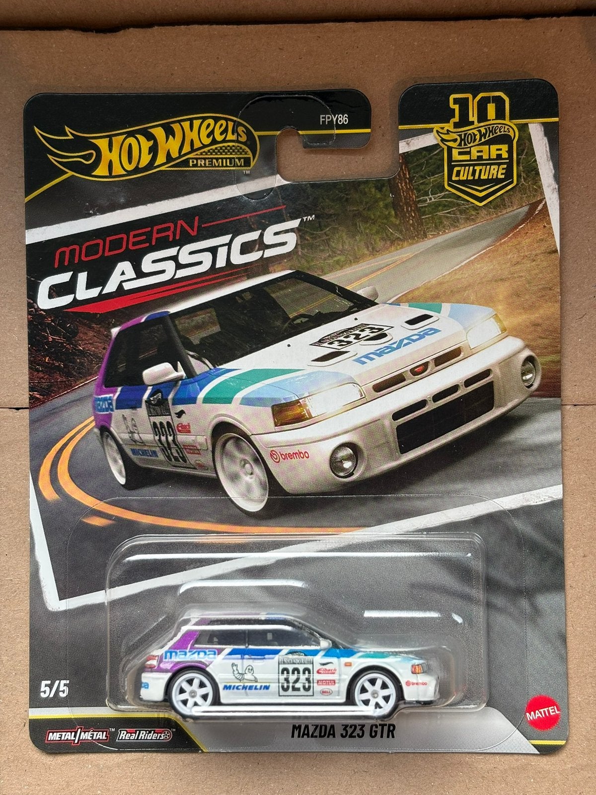 Hot Wheels Premium Mazda 323 GTR, Ophalen of Verzenden, Zo goed als nieuw, Auto