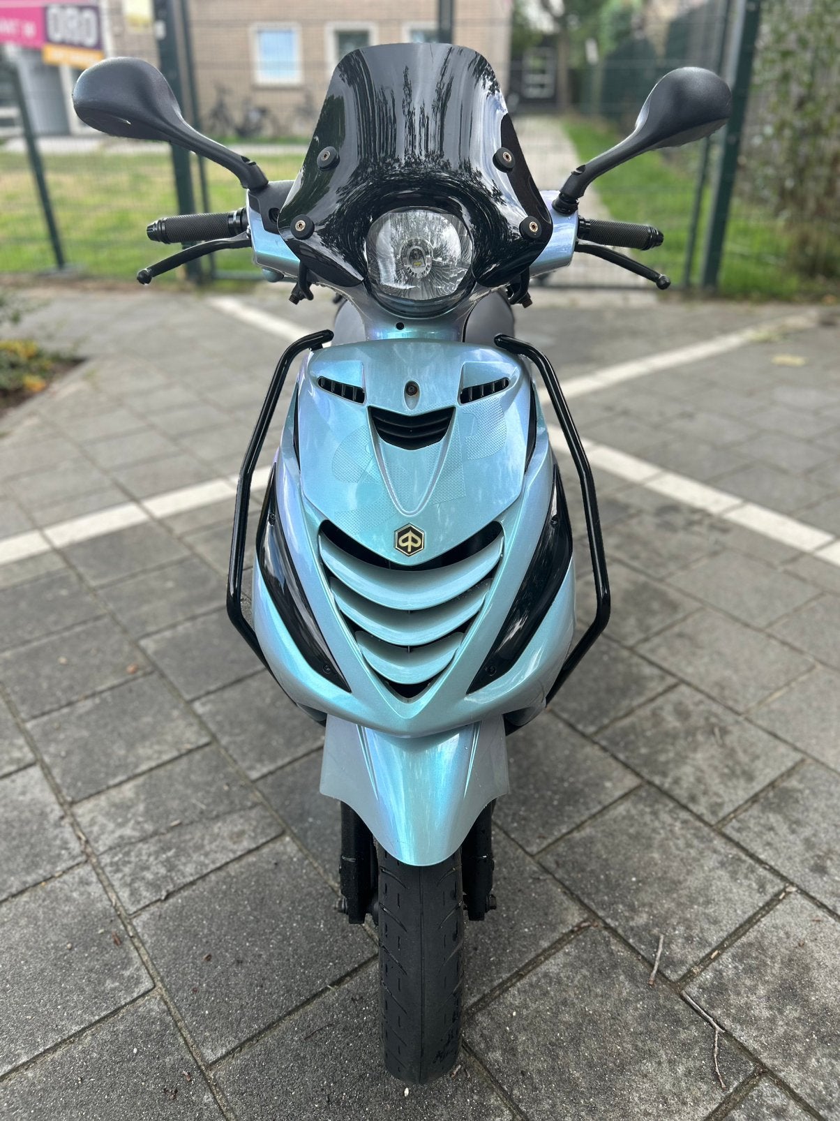 Piaggio zip 4-takt IGET 2020, Fietsen en Brommers, Scooters | Piaggio, Ophalen, Gebruikt, Maximaal 45 km/u, Zip
