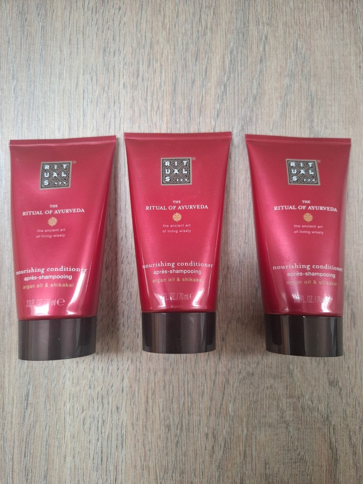 Rituals Ayurveda conditioner 3 stuks 70 ml, Ophalen of Verzenden, Nieuw, Shampoo of Conditioner