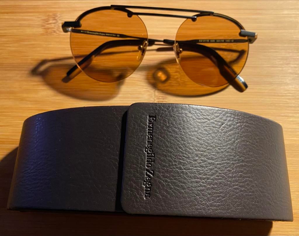 Ermenegildo Zegna zonnebril EZ0116 02E, Overige merken, Zonnebril, Zwart, Ophalen of Verzenden