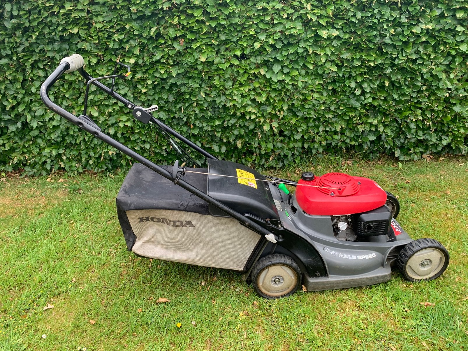 Honda HRX476 grasmaaier, Tuin en Terras, Ophalen, Cirkelmaaier, Benzine-grasmaaier, 40 t/m 49 cm