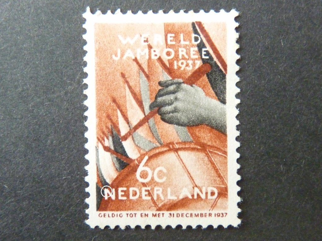 plaatfout 294 pm2 , ongestempeld., Ophalen of Verzenden, T/m 1940, Postfris