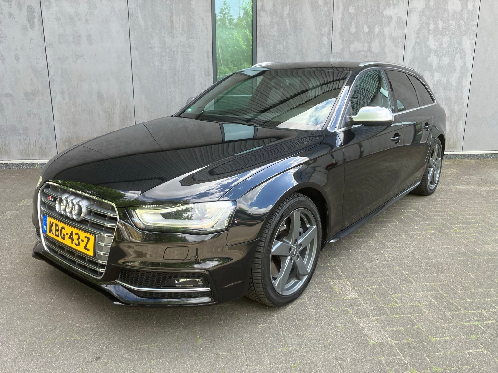 Audi S4 3.0 TFSI 333PK Avant Quattro AUT B&O 2012 Zwart, Auto's, Audi, Particulier, S4, 4x4, ABS, Airbags, Airconditioning, Alarm