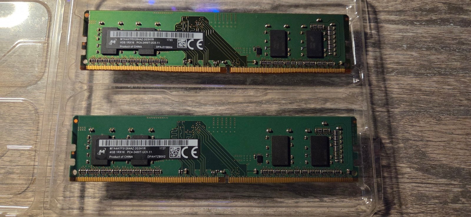 Micron 8GB (2x4GB) DDR4 RAM PC4-2400T Geheugenmodules, Computers en Software, Server, DDR4, 8 GB, Ophalen of Verzenden