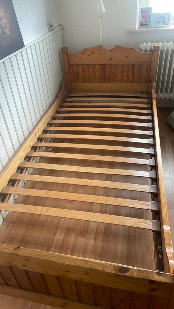 Eenpersoons (logeer)bed, Ophalen, Gebruikt, 90 cm, Eenpersoons