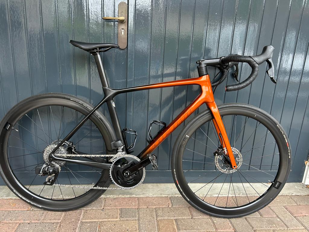 Giant TCR Pro Sram Rival AXS 12 sp vol carbon powermeter, Ophalen, Carbon, Giant, Zo goed als nieuw