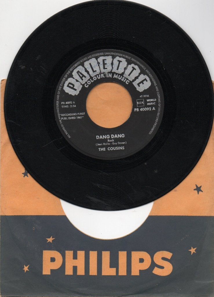 The Cousins - Dang Dang, Cd's en Dvd's, Vinyl Singles, Gebruikt, 7 inch, Single, Ophalen of Verzenden