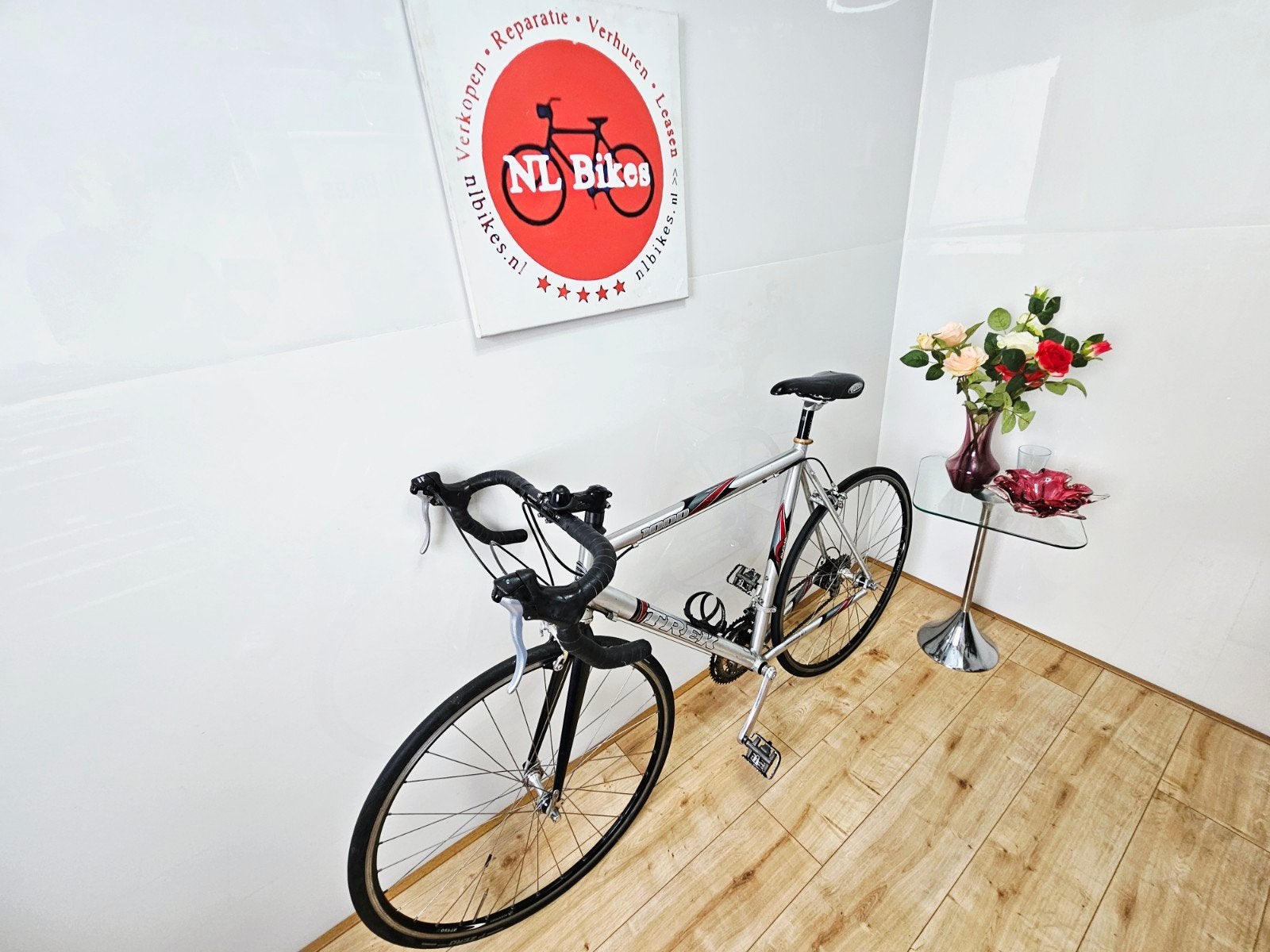 trek heren racefiets goede conditie incl bon, Fietsen en Brommers, Fietsen | Racefietsen, Aluminium, Zo goed als nieuw, Meer dan 20 versnellingen
