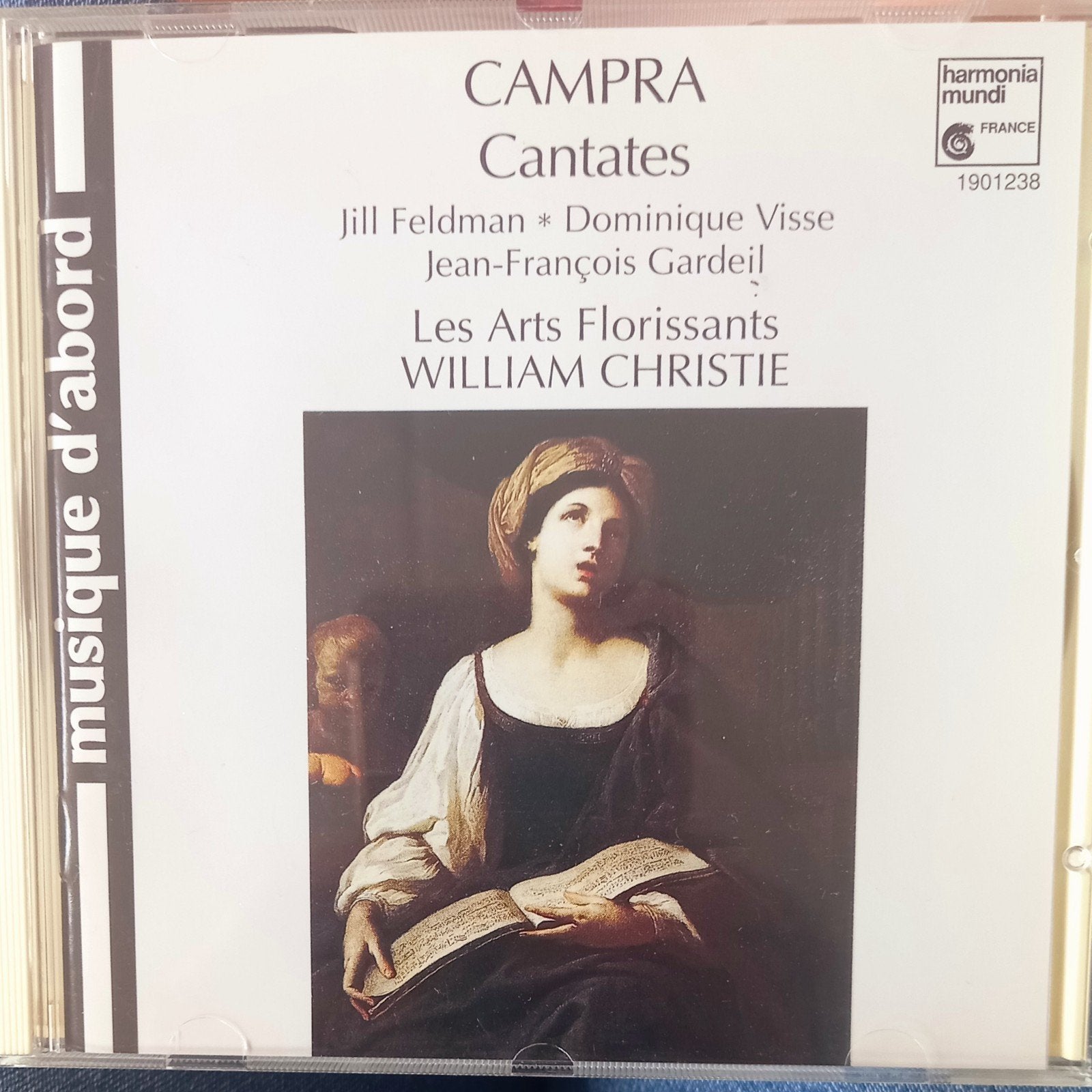 Campra - Cantates Françaises - Les Arts Florissants, Verzenden, Overige componisten, Zo goed als nieuw, Inclusief doosje
