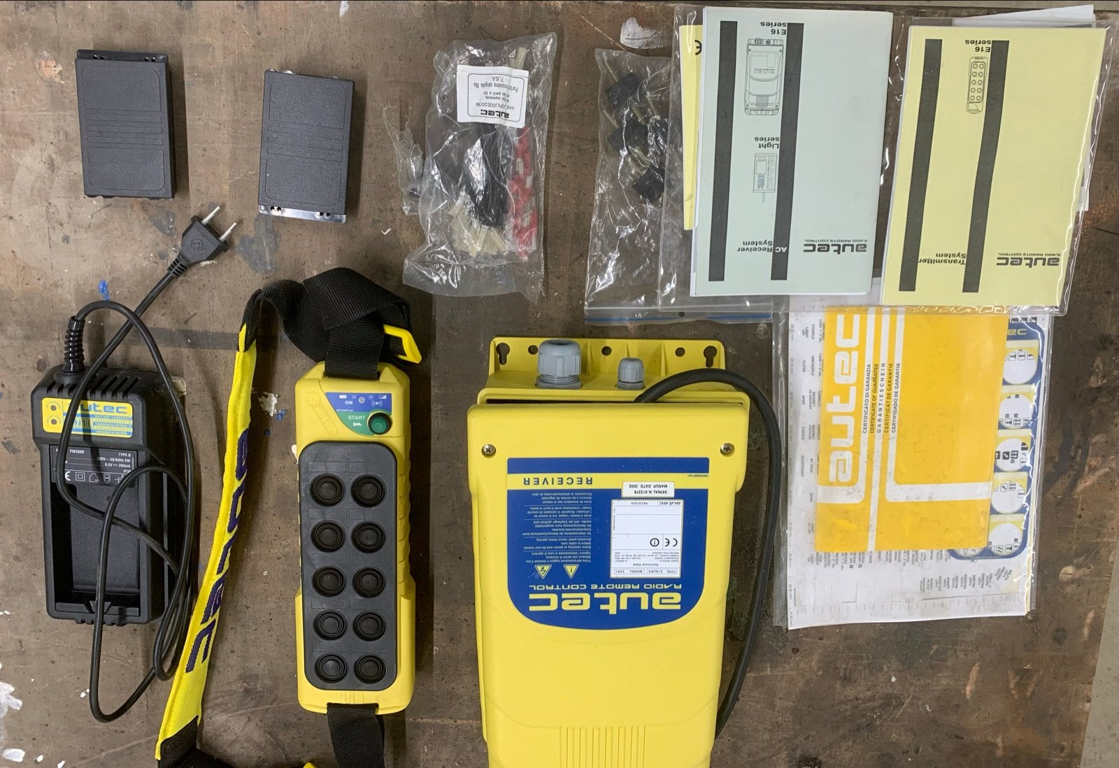 Autec Vega E C22 Radio Afstandsbediening Set, Ophalen, Hijswerktuig
