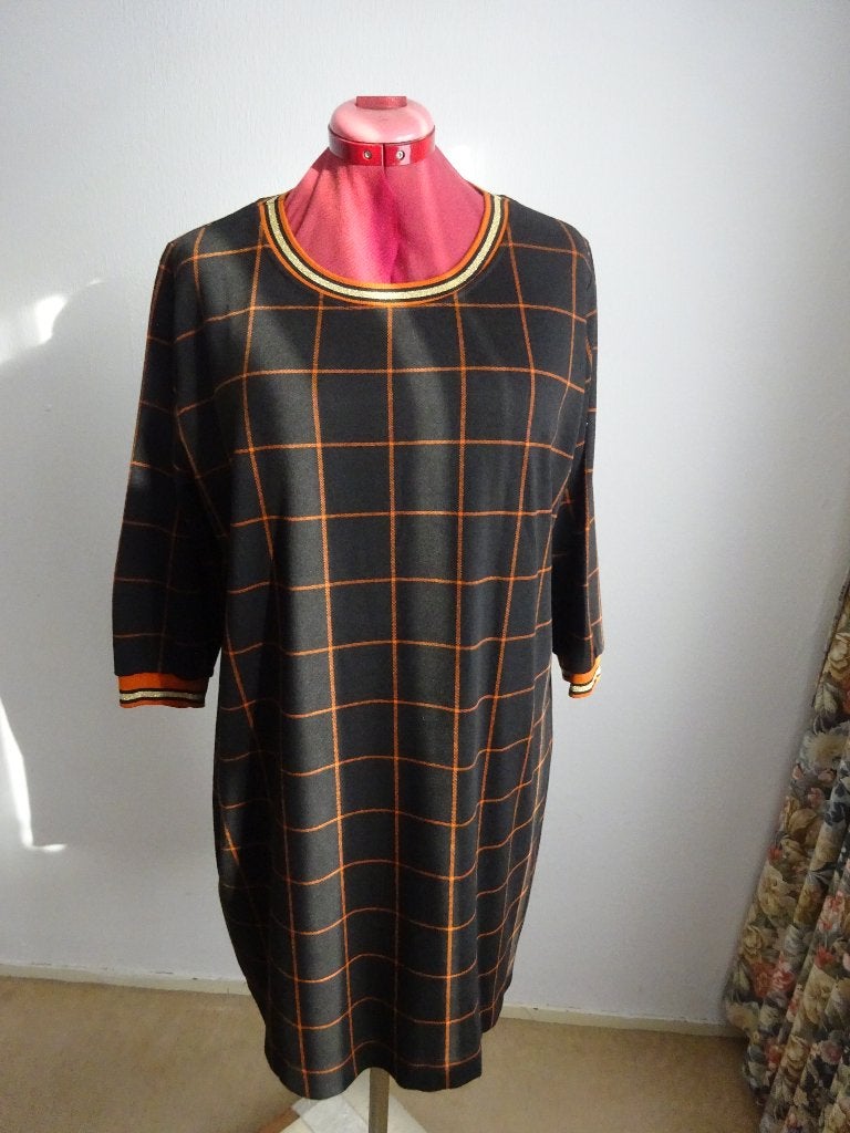 Via Appia Due tuniek-jurk mt 48, Meerkleurig, Zo goed als nieuw, Via Appia Due, Shirt of Top