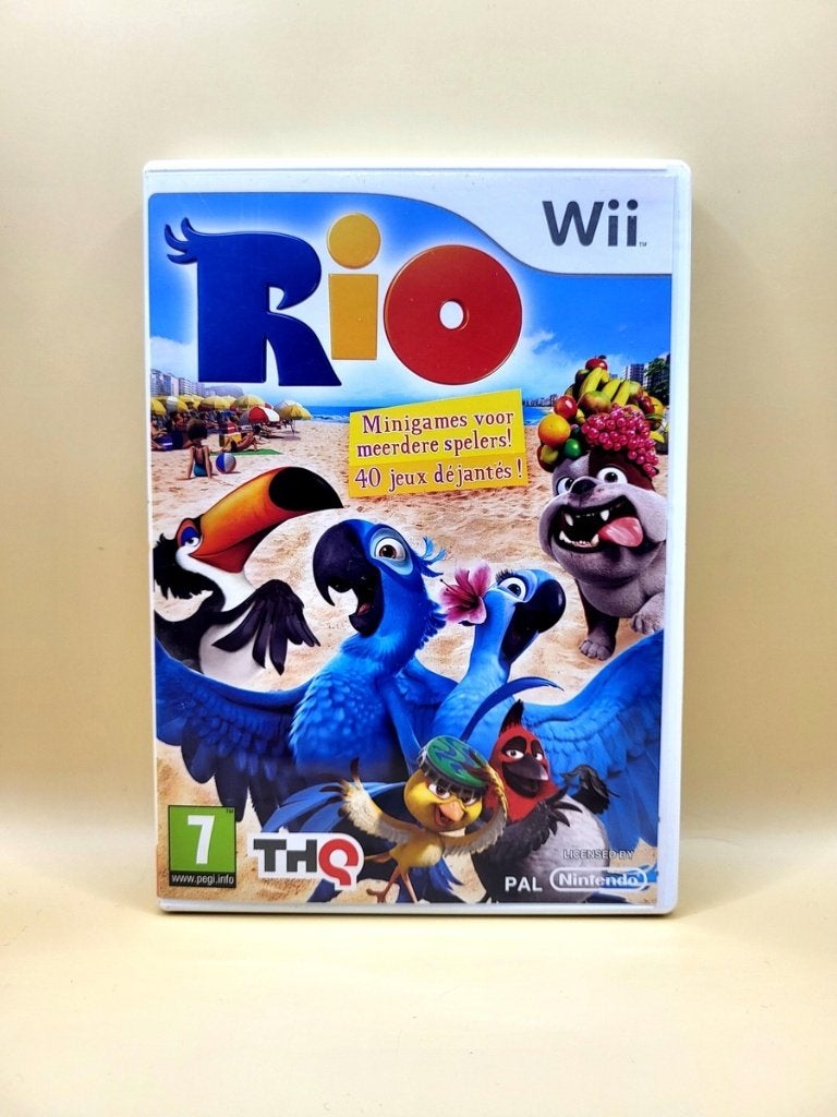 Rio - Nintendo Wii, Spelcomputers en Games, Games | Nintendo Wii, Zo goed als nieuw, Avontuur en Actie, 1 speler, Vanaf 3 jaar