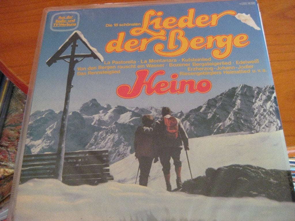 LP, Heino: Lieder der Berge, Ophalen of Verzenden, Zo goed als nieuw, LP