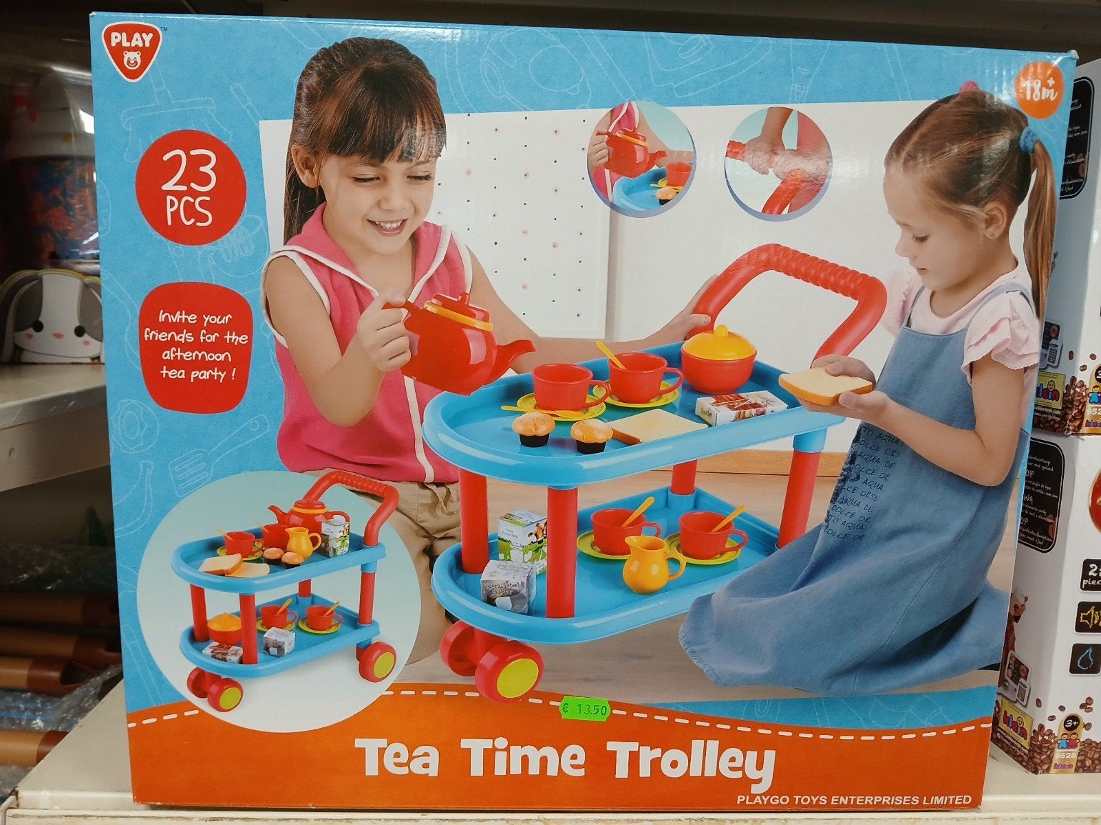 Tea time trolley nieuw, Ophalen of Verzenden, Nieuw, Elektrisch, Overige merken
