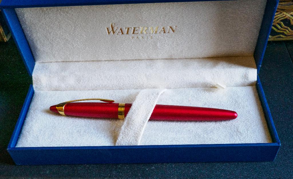 Waterman damesvulpen, Verzamelen, Pennenverzamelingen, Met doosje, Ophalen of Verzenden, Zo goed als nieuw, Vulpen