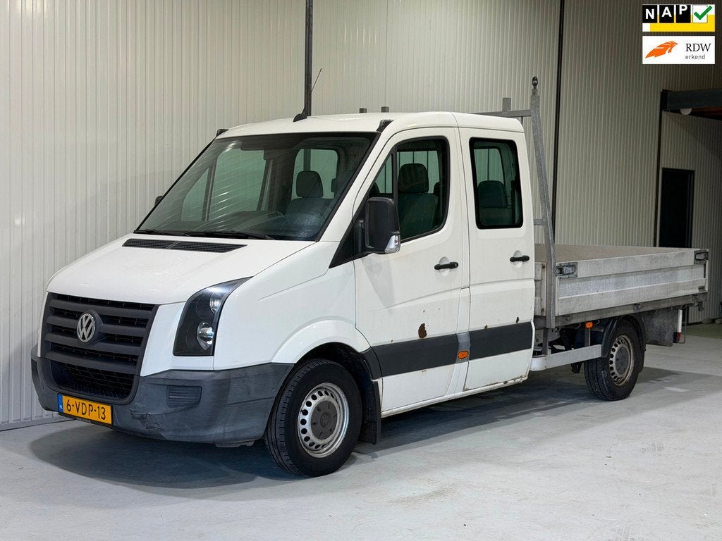 Volkswagen Crafter 30 2.5 TDI L2 DC PICKUP - 7 PERSOONS - TR, Achterwielaandrijving, Gebruikt, Volkswagen, 7 stoelen