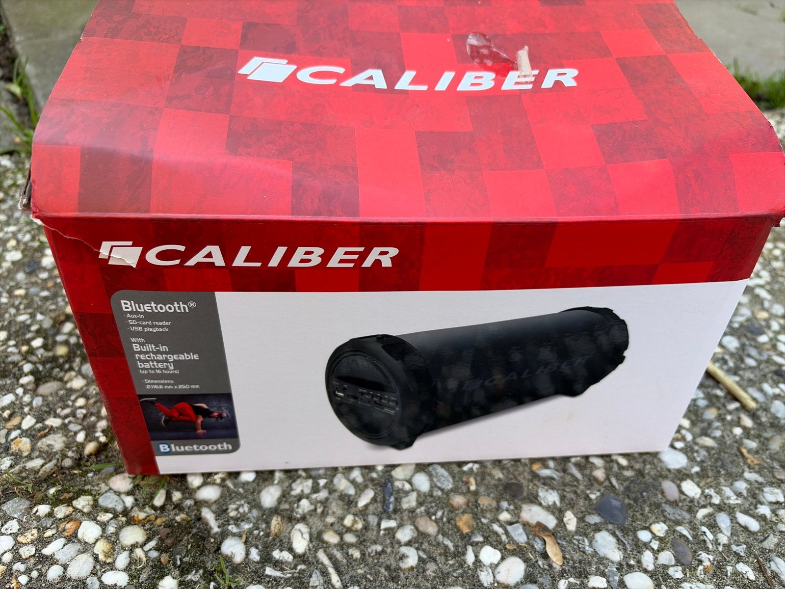 Caliber Bluetooth speaker met ingebouwde accu, Overige merken, Nieuw, Ophalen of Verzenden, Draagbare speaker