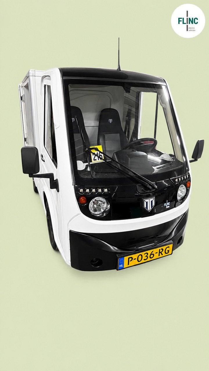 Cenntro TROPOS 20kWh L7 bakwagen, Auto's, 1095 kg, Wit, 2 stoelen, Parkeersensor