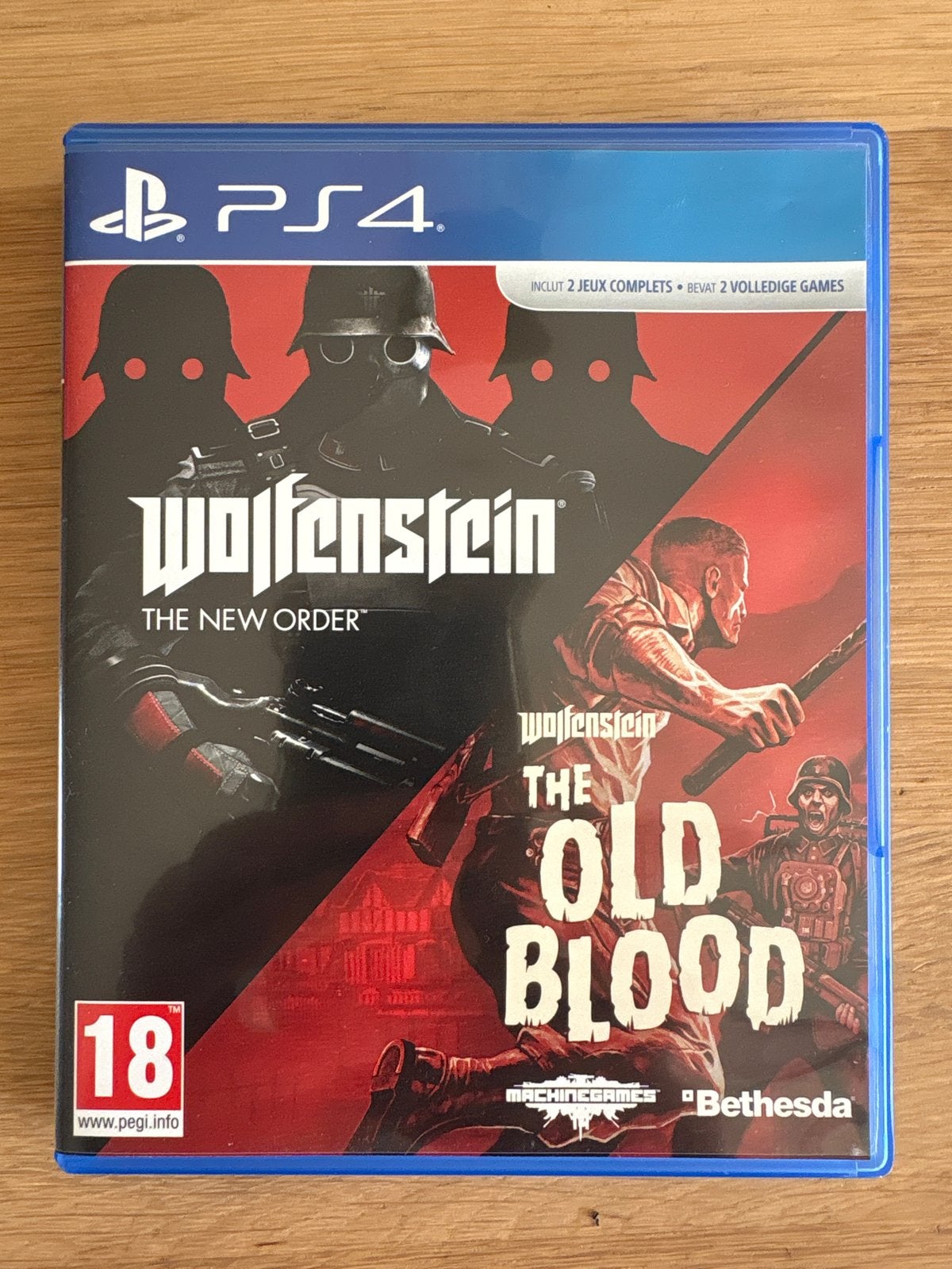 Wolfenstein: The New Order & The Old Blood PS4, Vanaf 18 jaar, Shooter, 1 speler, Ophalen of Verzenden