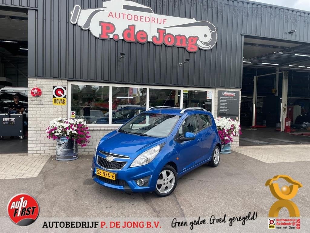 Chevrolet SPARK 1.2 16V LT Airco Dakrailing Schitterende Aut, Voorwielaandrijving, 4 cilinders, Origineel Nederlands, Bedrijf