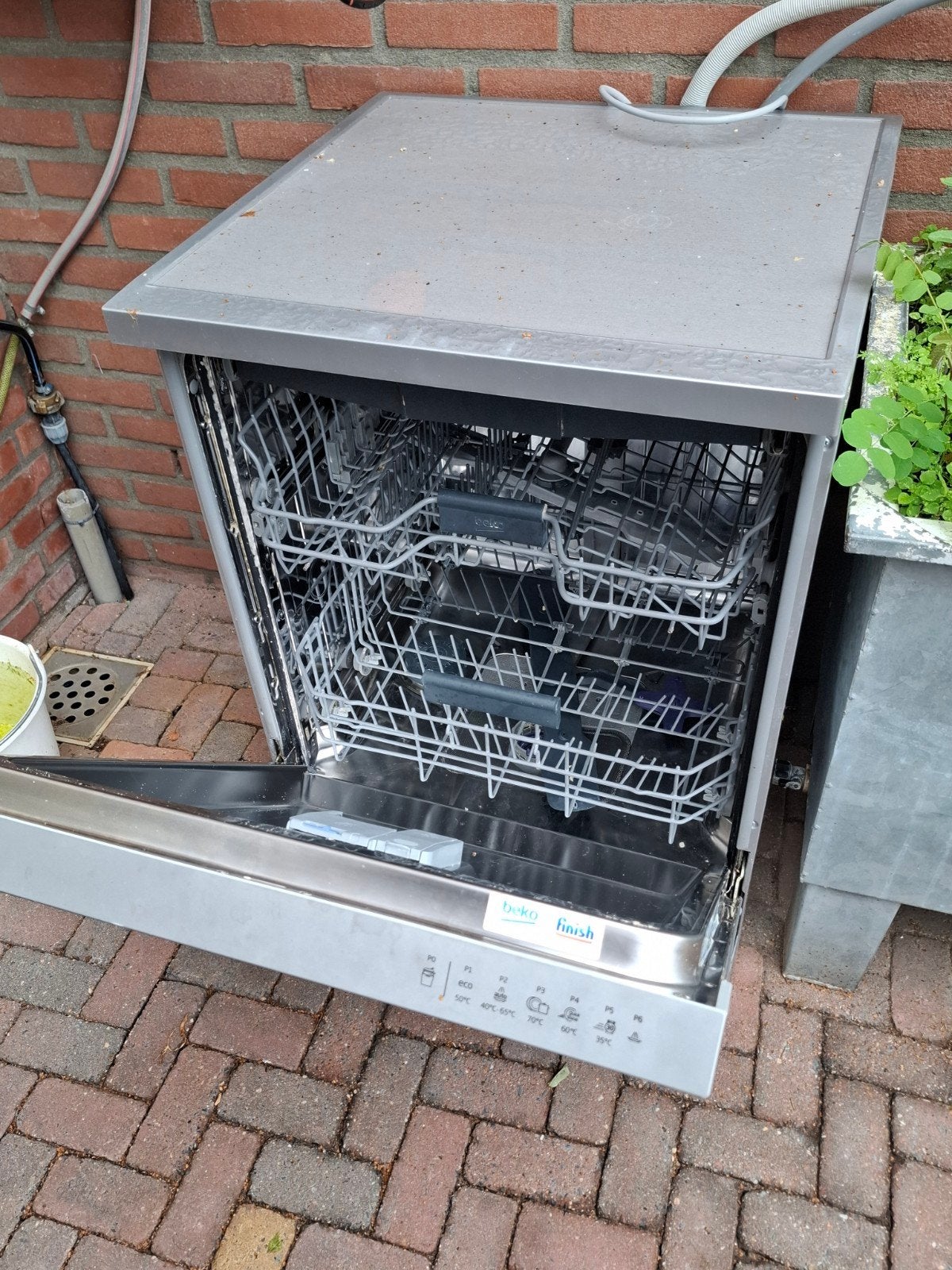 Beko vaatwasser voor oud ijzer, Witgoed en Apparatuur, Gebruikt, 60 cm of meer, Ophalen of Verzenden, 85 tot 90 cm