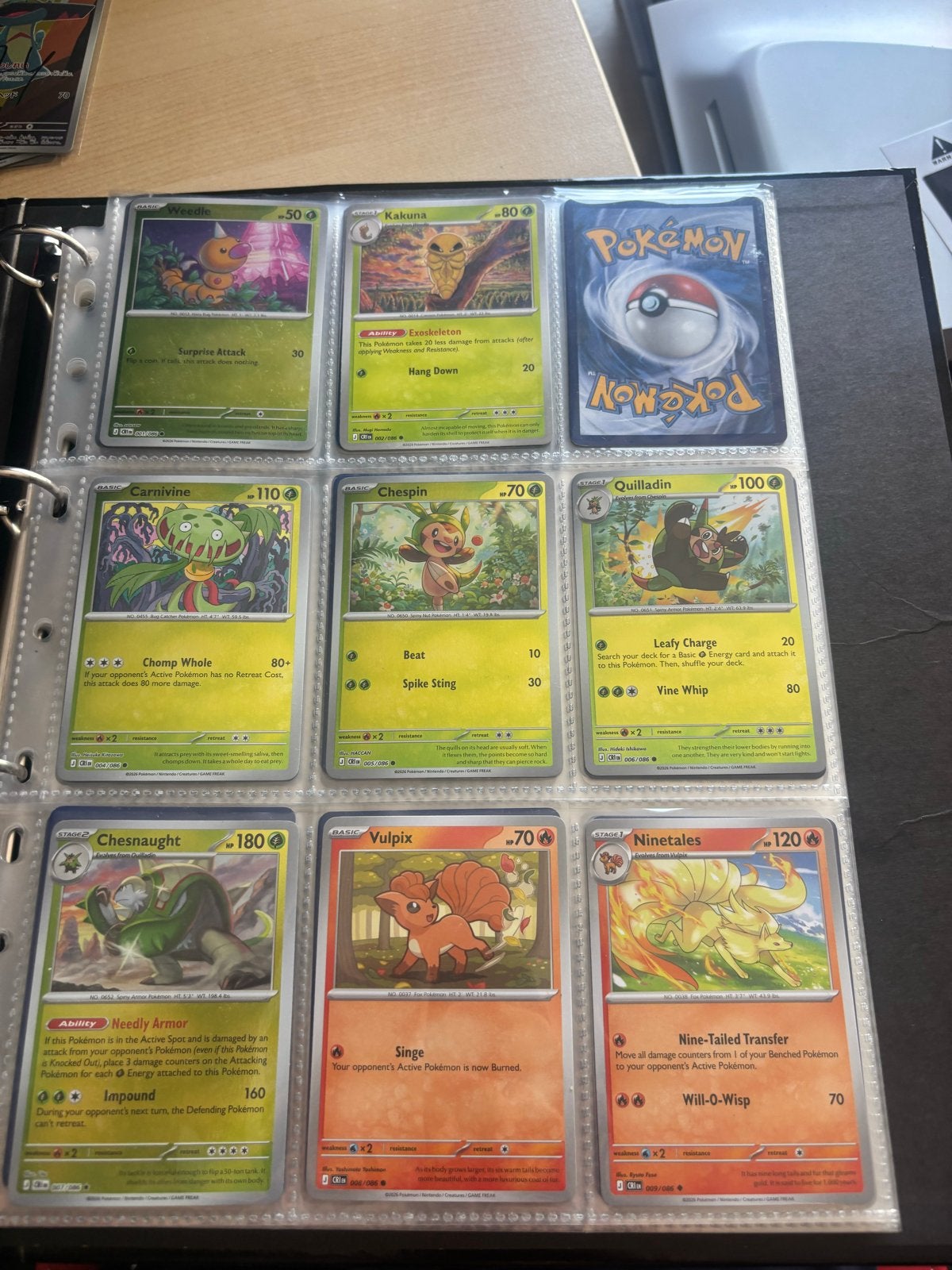 Grote collectie Pokémon kaarten in map, Ophalen of Verzenden, Zo goed als nieuw, Meerdere kaarten