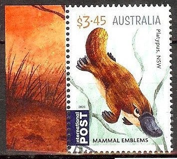 657 Australië 2026 Mammal Emblems I 19 tands, Verzenden, Gestempeld