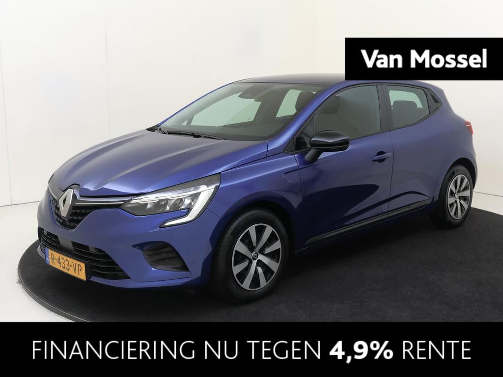 Renault Clio 1.0 TCe 90 PK Equilibre Navigatie | Airco | Par, Voorwielaandrijving, Gebruikt, Euro 6, 580 kg