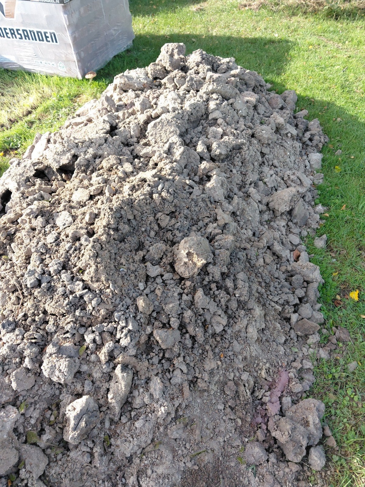Kleigrond 2 kuub gratis, Ophalen, Tuinaarde