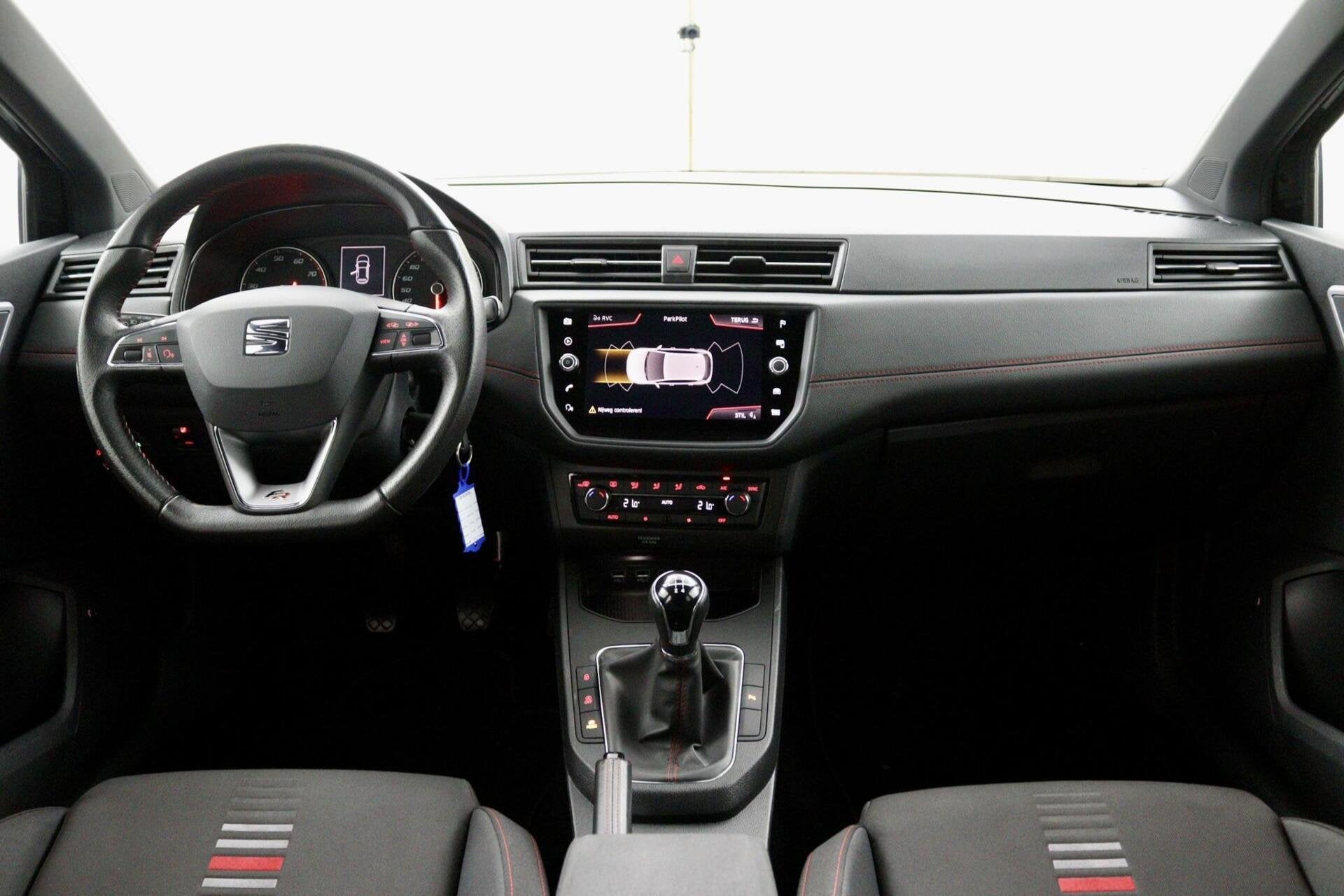 Seat Ibiza 1.0 TSI FR zwart, Auto's, Voorwielaandrijving, Euro 6, 95 pk, Origineel Nederlands