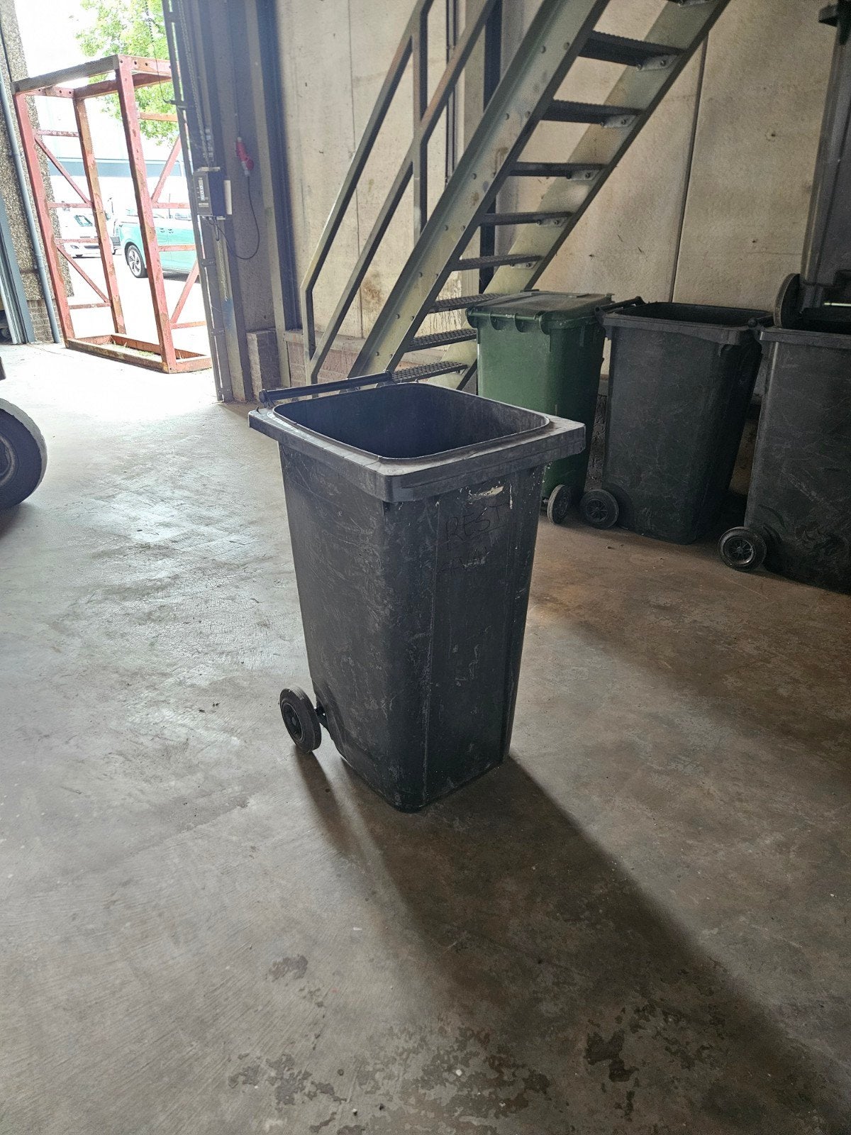Standaard afvalcontainer met wielen, Ophalen of Verzenden