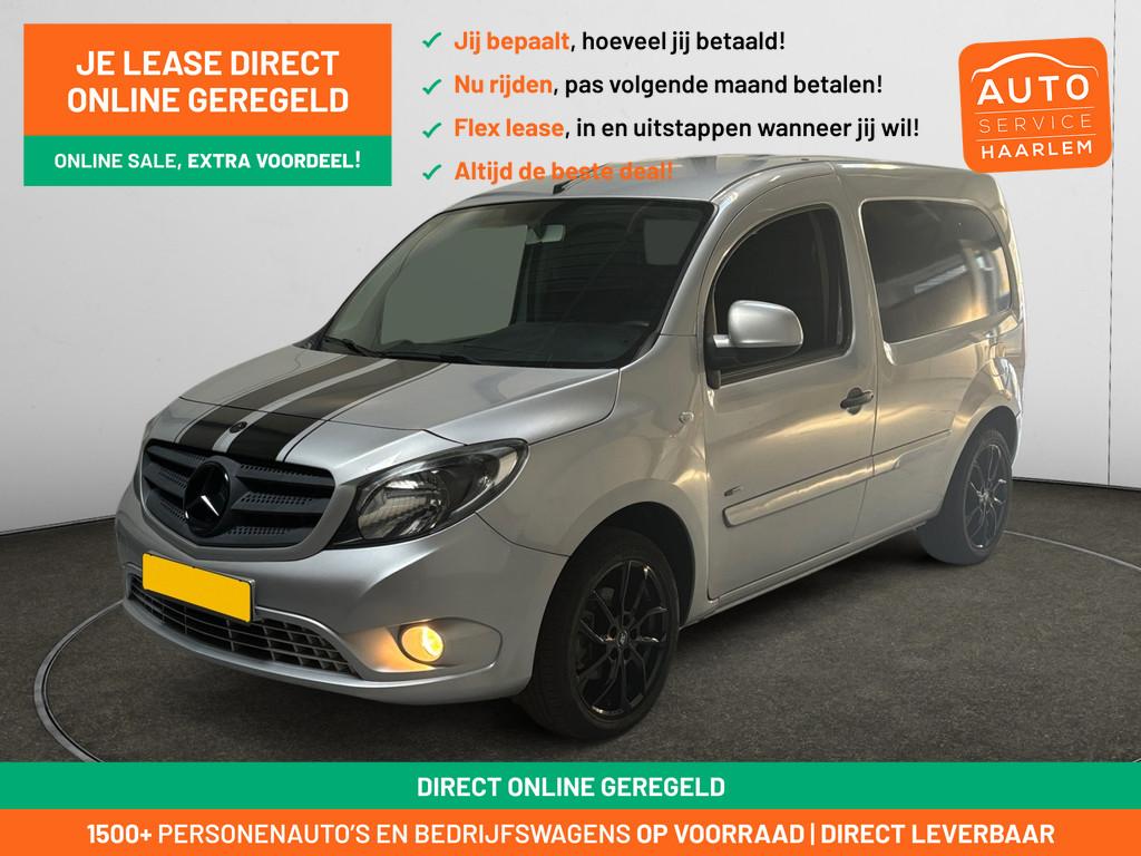 Mercedes-Benz Citan 109 CDI Euro 6 AMG Night Edition- Clima,, Voorwielaandrijving, Stof, Gebruikt, Met garantie (alle)