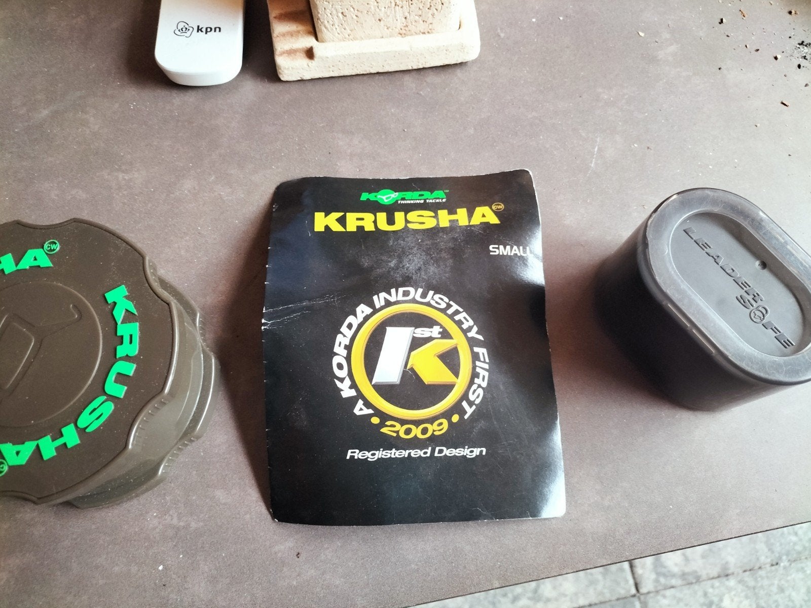 Korda krusha en korda leader Safe nieuw, Ophalen