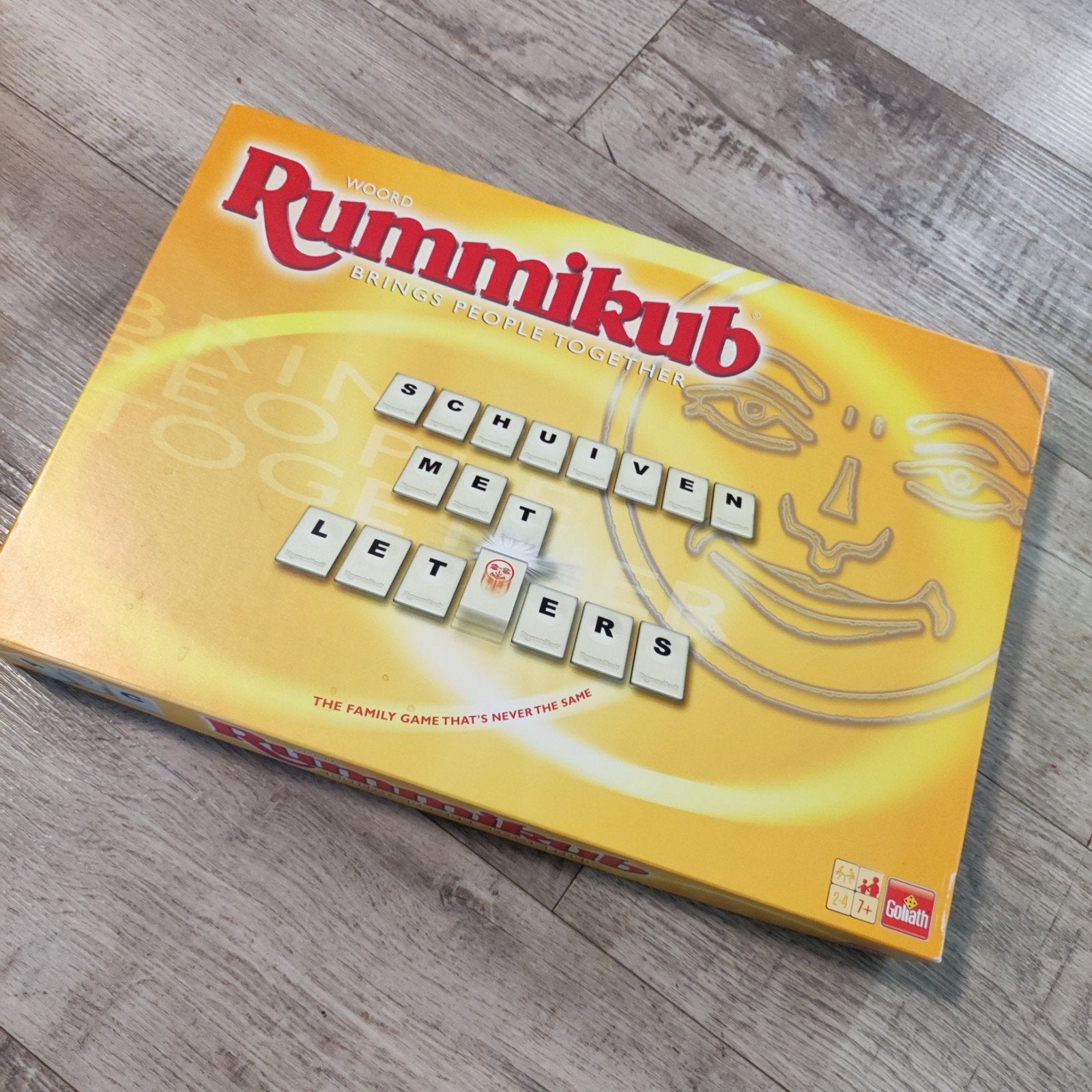 Woord Rummikub van Goliath, Ophalen