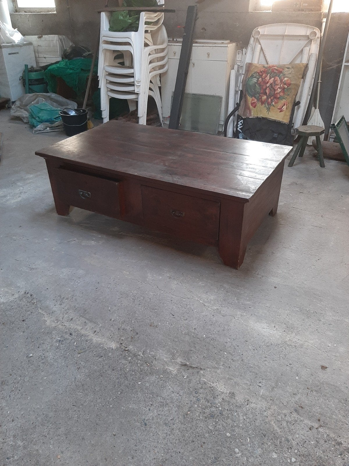 Salontafel, Ophalen, Gebruikt, 100 tot 150 cm, 50 tot 100 cm