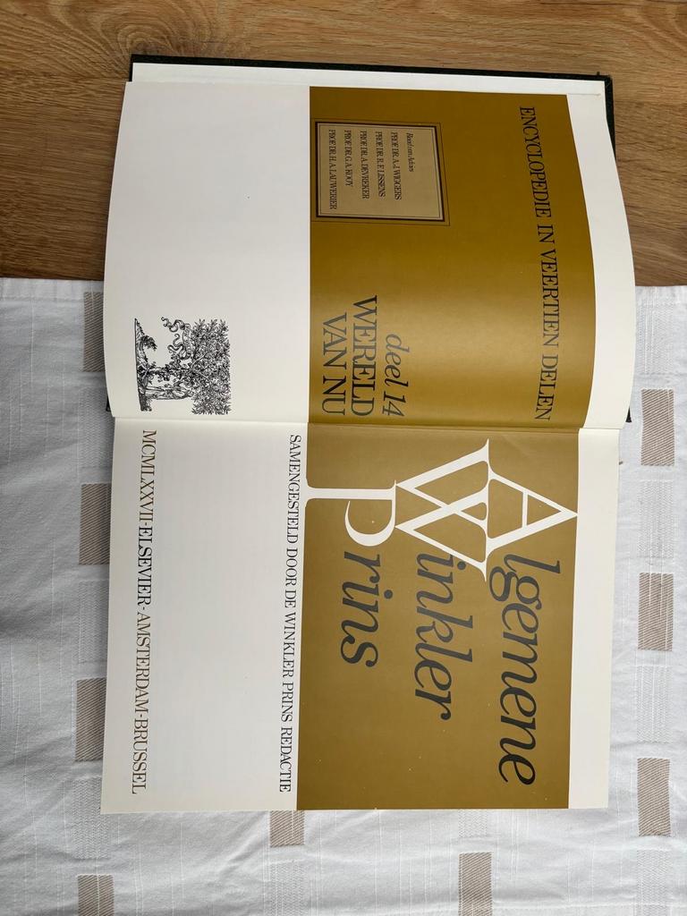 Algemene Winkler Prins Encyclopedie Deel 14, Boeken, Encyclopedieën, Ophalen, Gelezen, Algemeen, Los deel