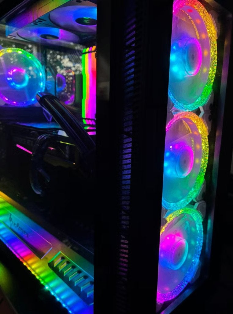 Gaming PC Intel Core i9 11900KF RTX3070 LCD 32GB FULL RGB !, Gebruikt, 32 GB, Intel Core i9, SSD