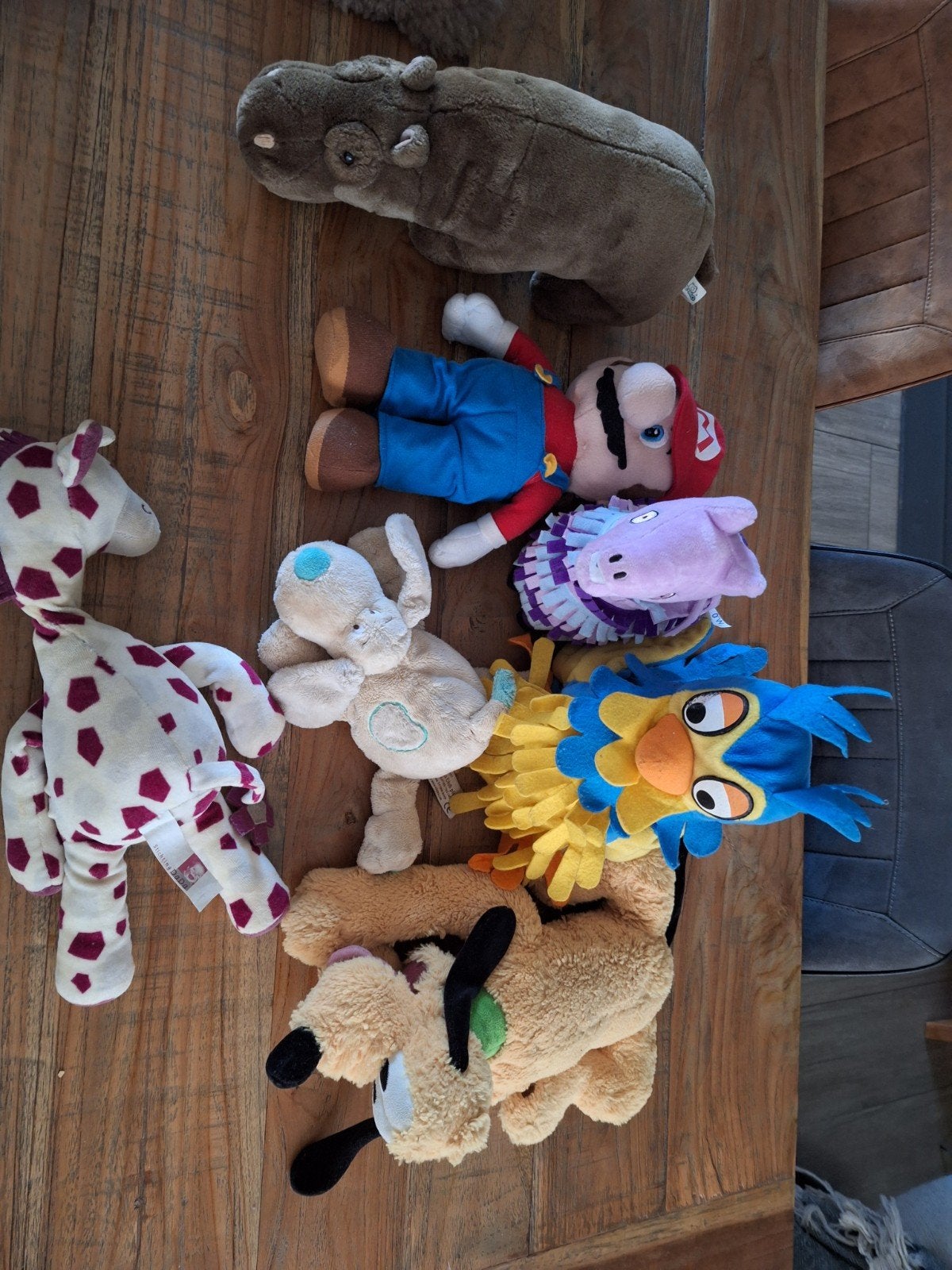 Grote verzameling diverse knuffels, Ophalen, Gebruikt, Overige merken, Overige typen