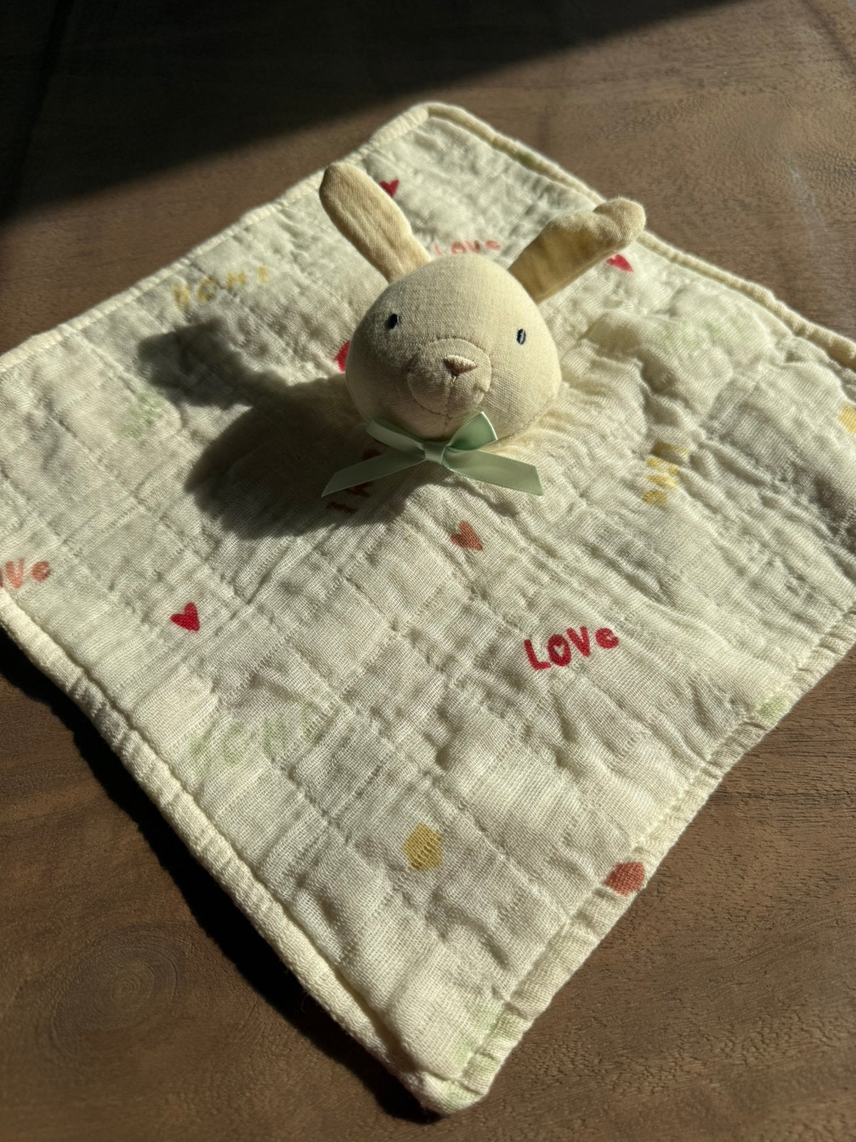 Knuffeldoekje primark konijn love, Kinderen en Baby's, Speelgoed | Knuffels en Pluche, Ophalen of Verzenden, Zo goed als nieuw