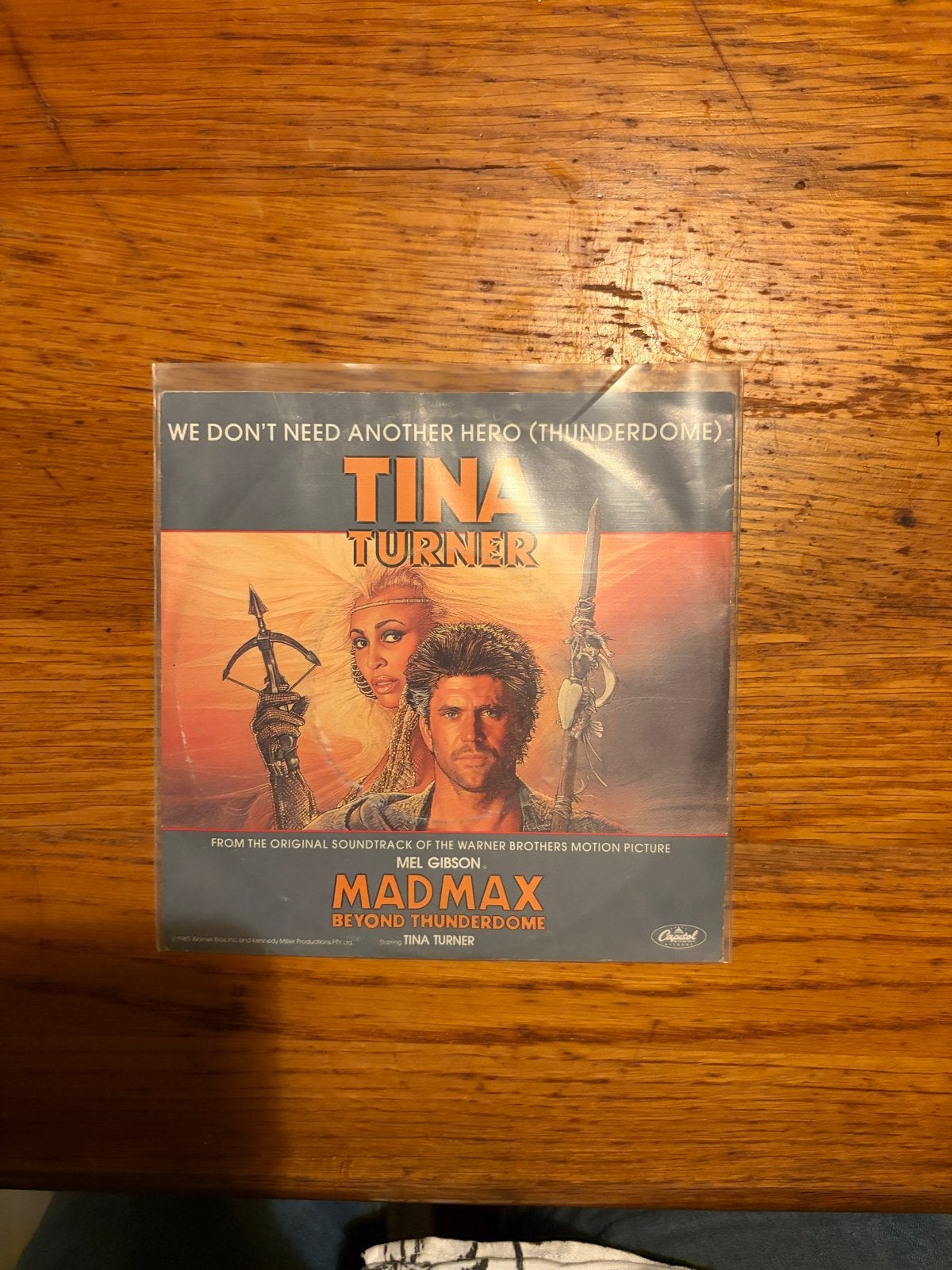 Tina Turner - We Don't Need Another Hero (Thunderdome), Cd's en Dvd's, Vinyl Singles, Gebruikt, 7 inch, Ophalen of Verzenden, Pop