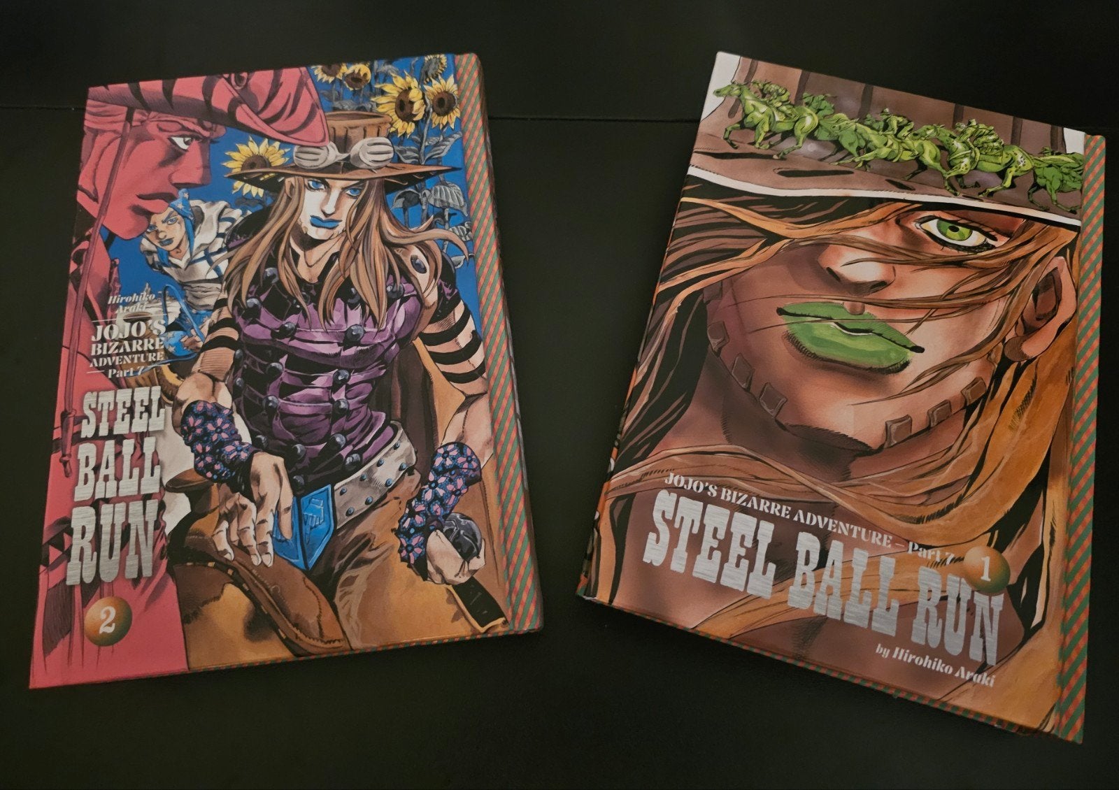 JoJo's Bizarre Adventure: Steel Ball Run Manga Vol 1 & 2, Boeken, Ophalen, Zo goed als nieuw, Japan (Manga), Meerdere comics