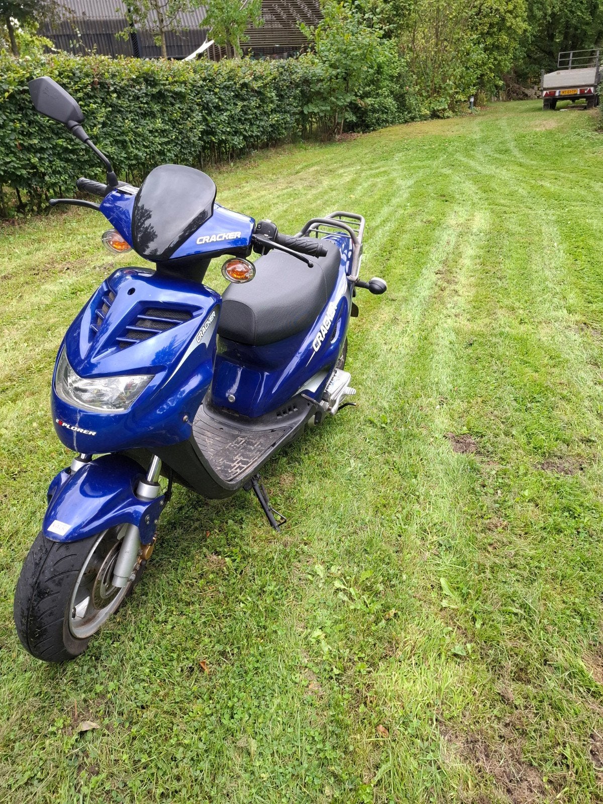 scooter generic cracker bauw kenteken., Fietsen en Brommers, Gebruikt, Overige modellen, Ophalen of Verzenden, Benzine